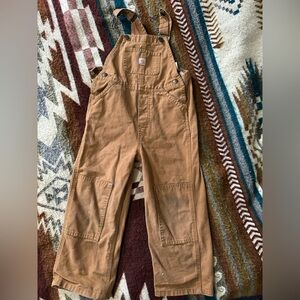 Carhartt Toddler Brown Overalls 4T